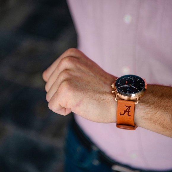 Alabama Crimson Tide Leather QuickChange Watchband - Picture 3 of 5